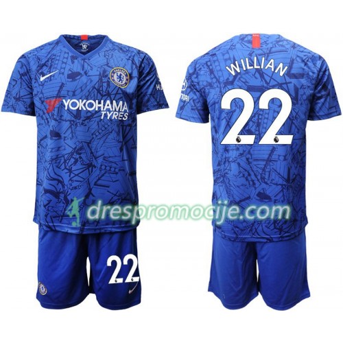 Chelsea Dres Willian 22 Dječji Domaći 2019/20 Kratkih Rukava Chelsea Dres Willian 22 Dječji Domaći 2019/20 Kratkih Rukava